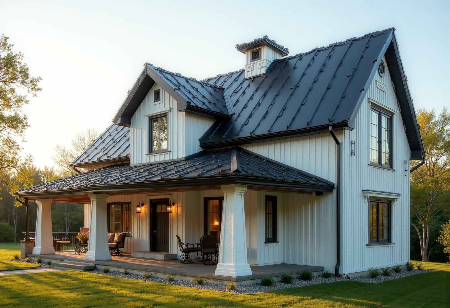 Metal roof & exterior refresh